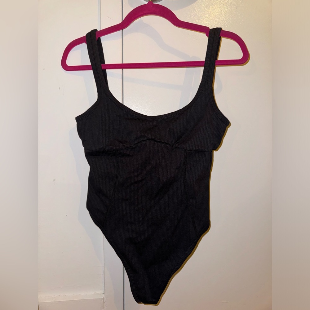 black for love and lemons bodysuit